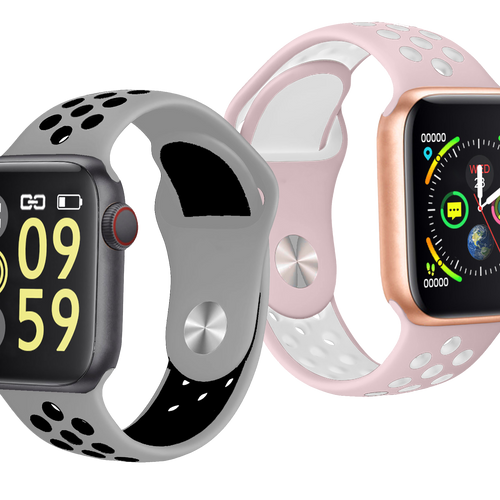 Real-time vitals monitoring smartwatch dashboard